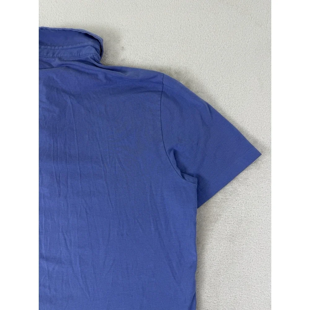 Polo Golf Ralph‎ Lauren Men's Medium Blue Stretch Lisle Performance Polo Shirt